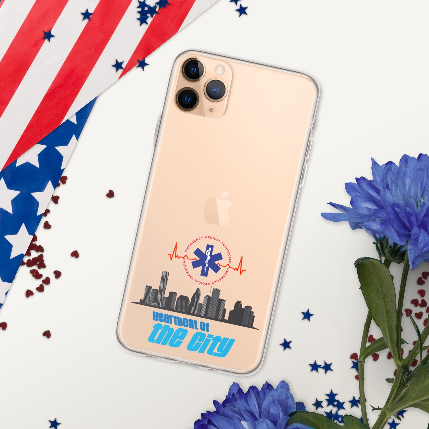 "Heartbeat of the City" Clear Case for iPhone®