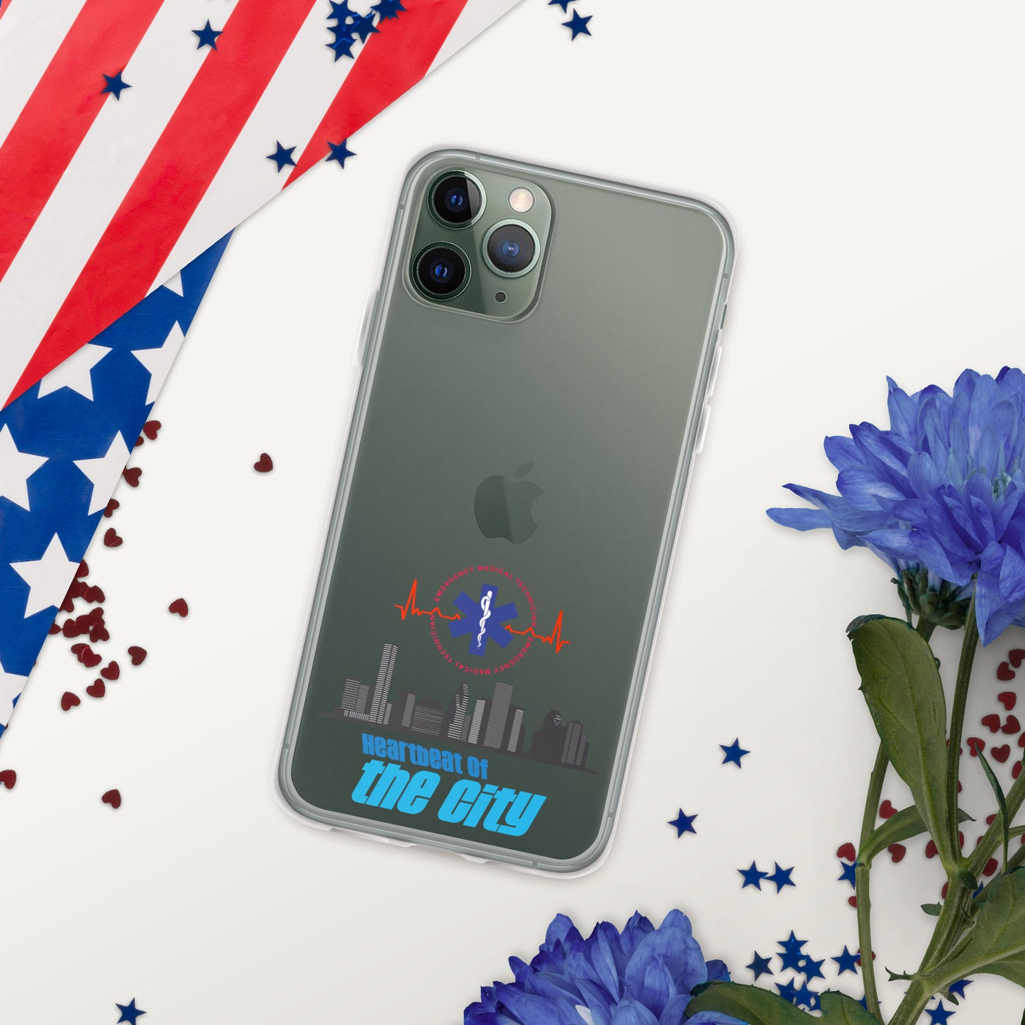 "Heartbeat of the City" Clear Case for iPhone®