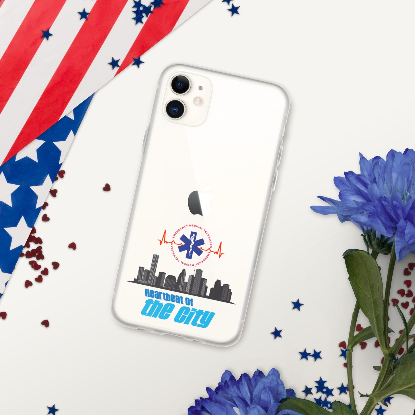 "Heartbeat of the City" Clear Case for iPhone®