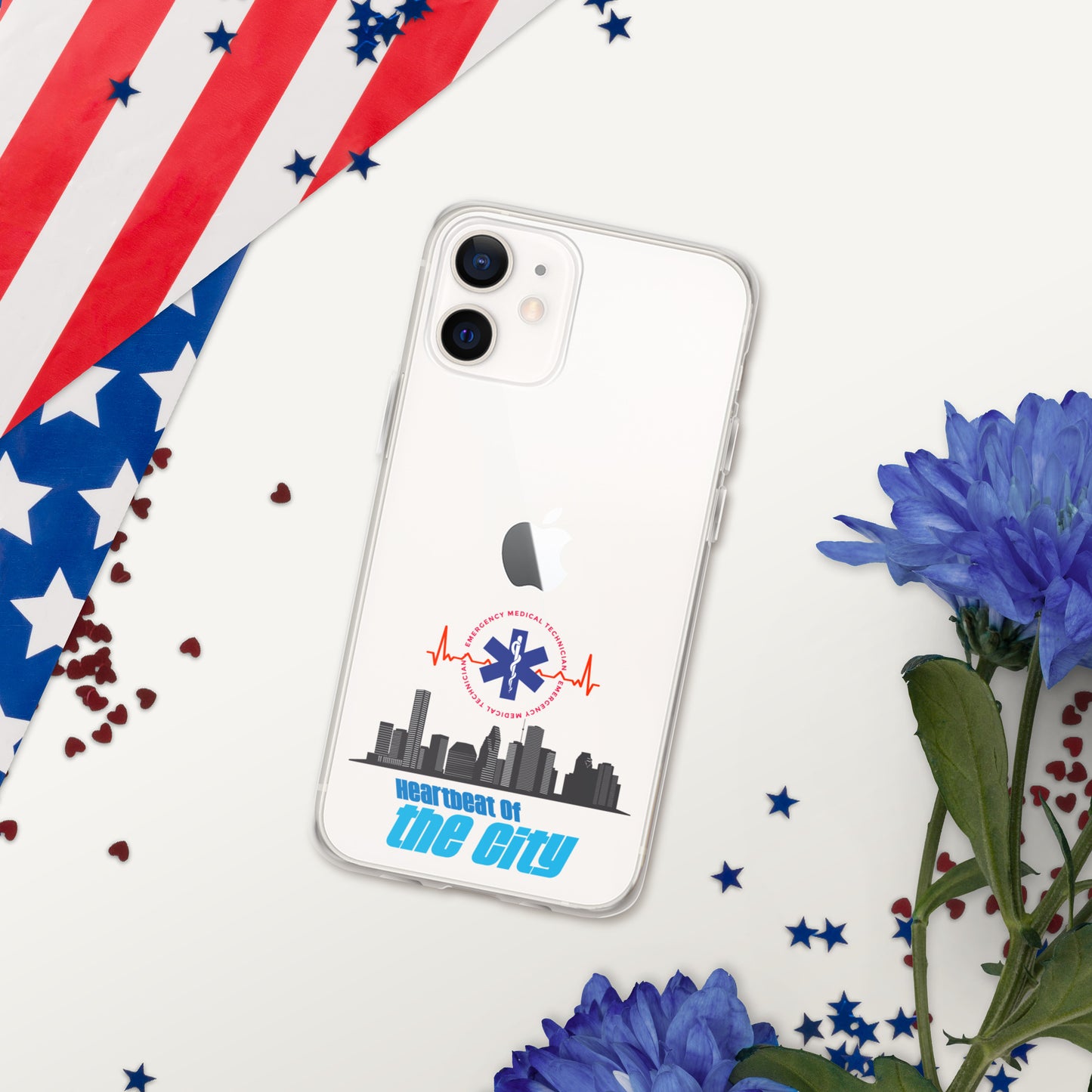 "Heartbeat of the City" Clear Case for iPhone®