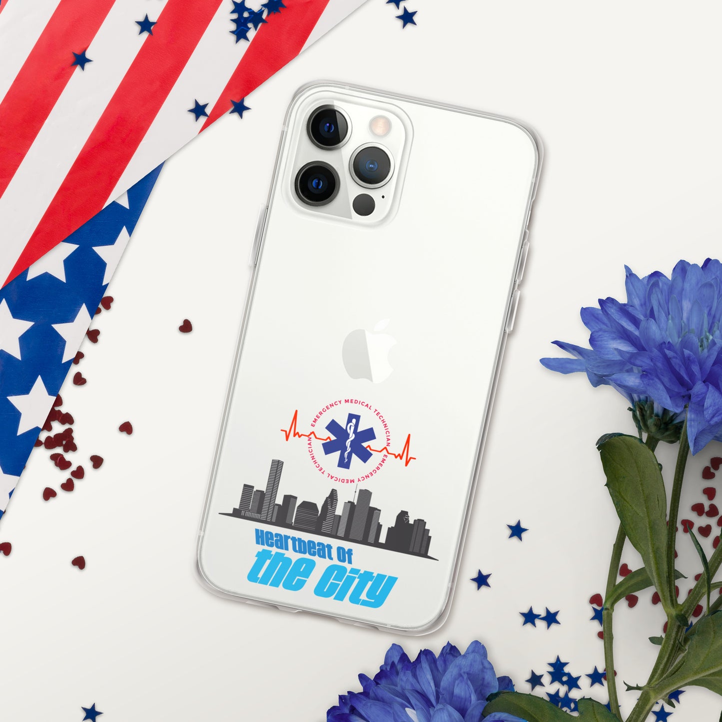 "Heartbeat of the City" Clear Case for iPhone®