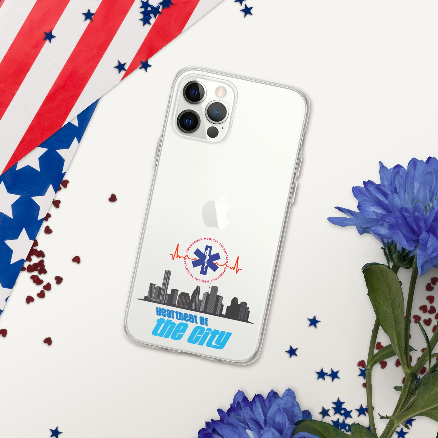 "Heartbeat of the City" Clear Case for iPhone®