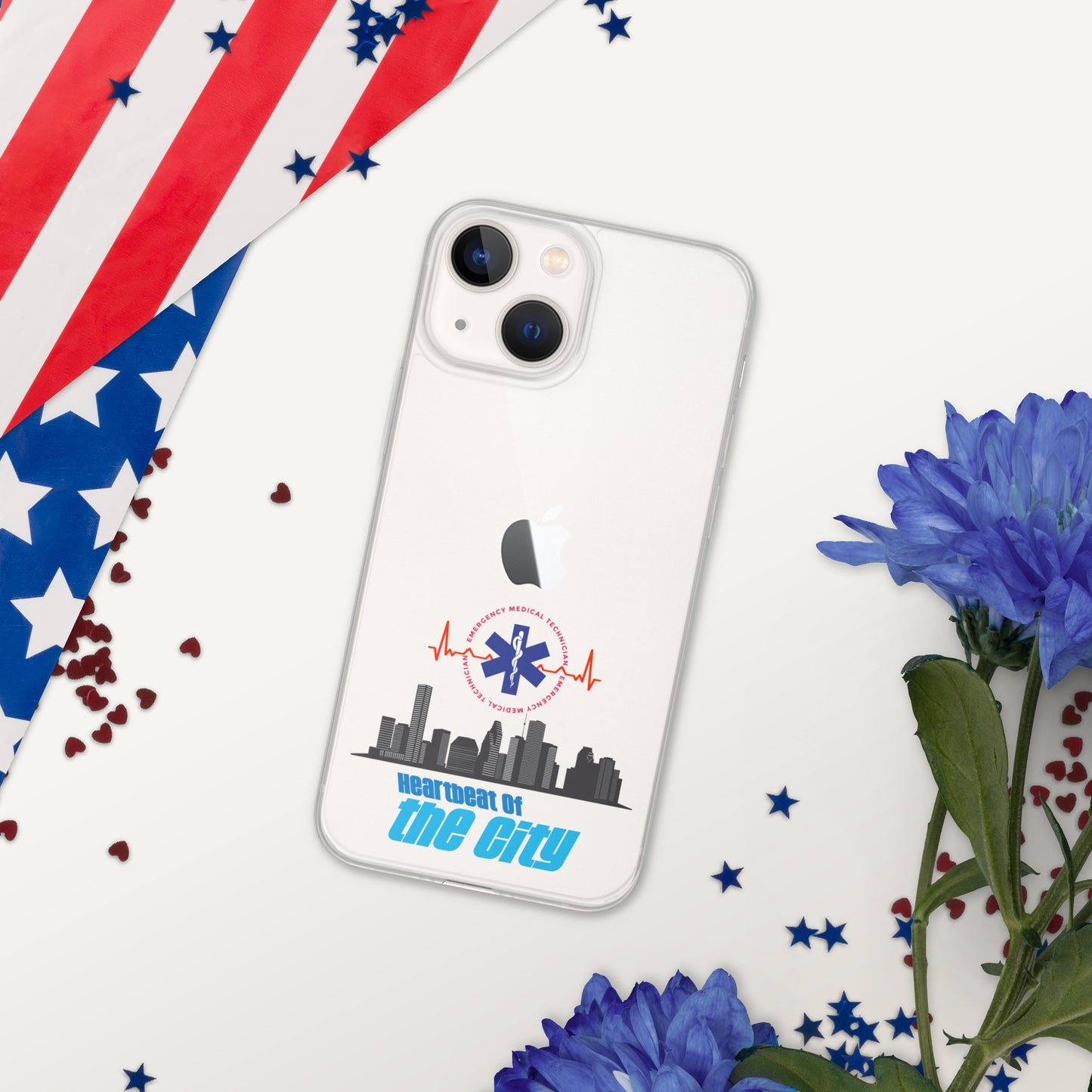 "Heartbeat of the City" Clear Case for iPhone®