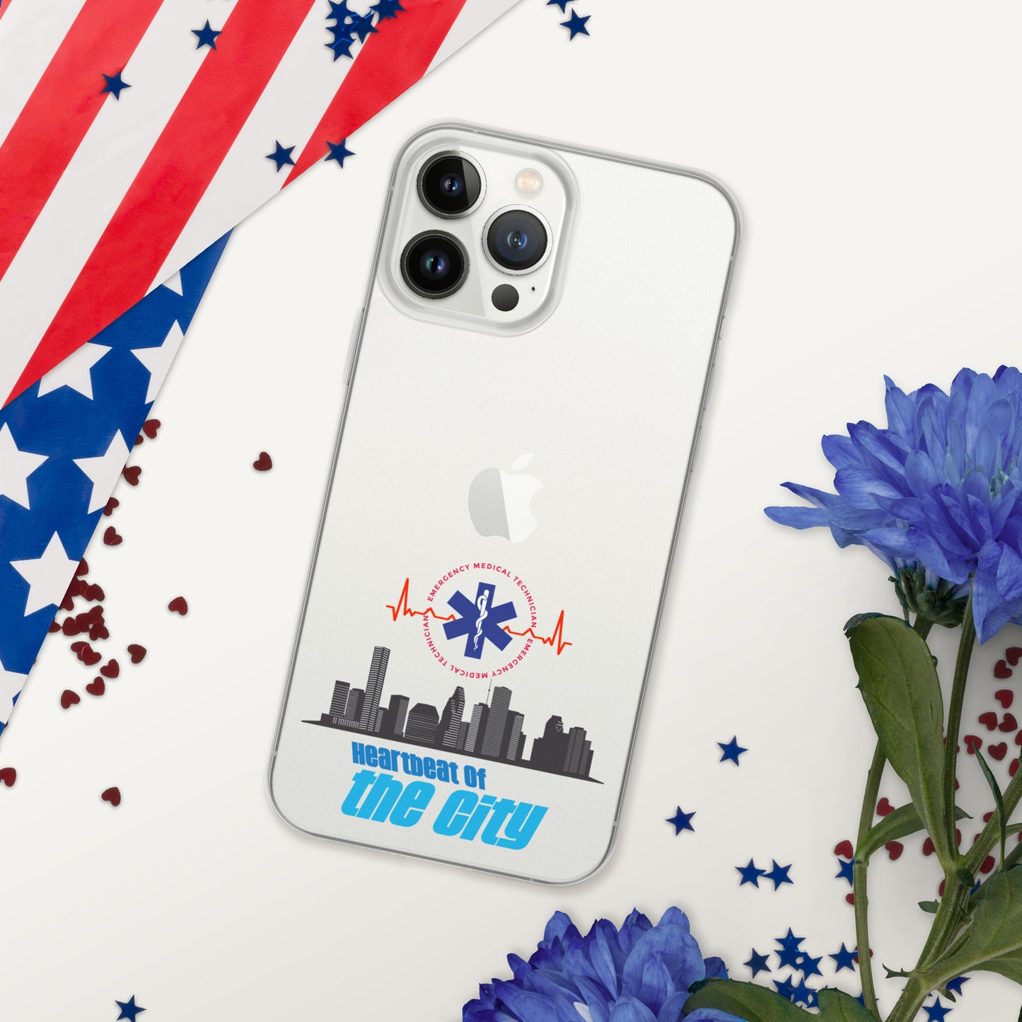 "Heartbeat of the City" Clear Case for iPhone®