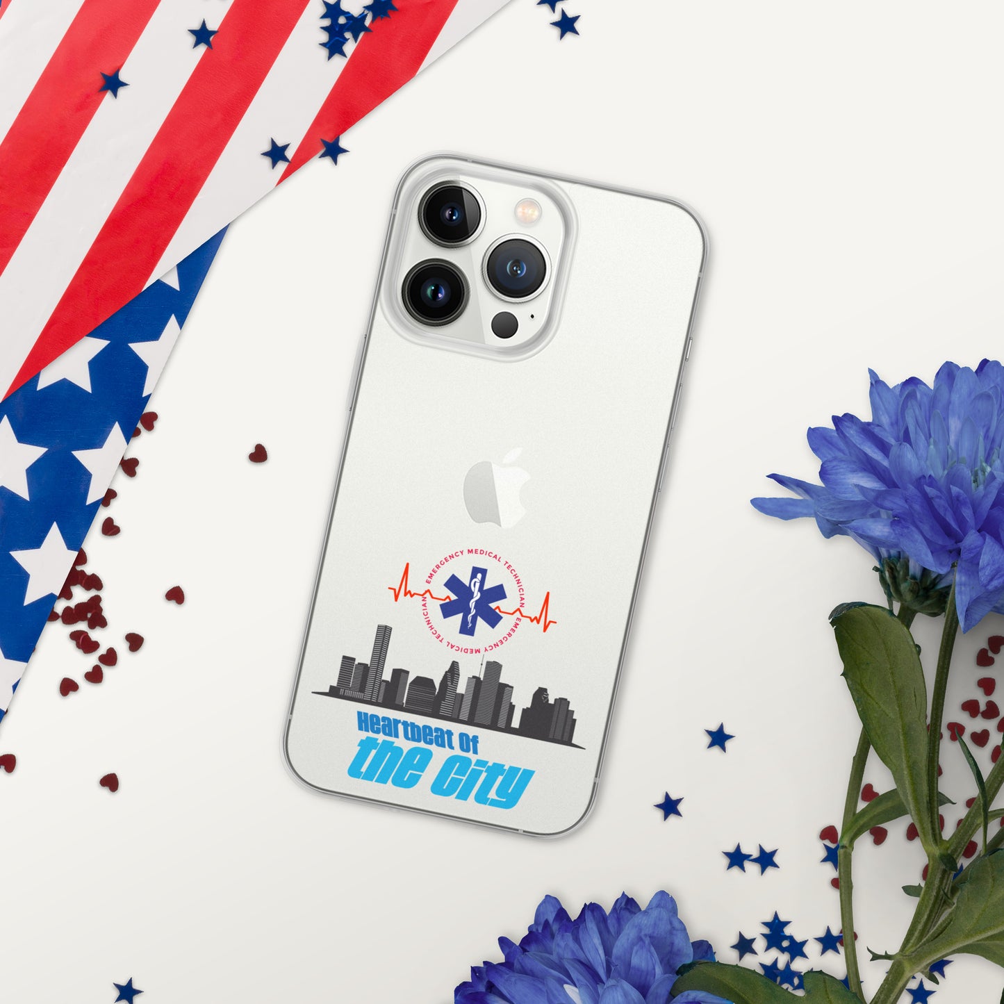 "Heartbeat of the City" Clear Case for iPhone®