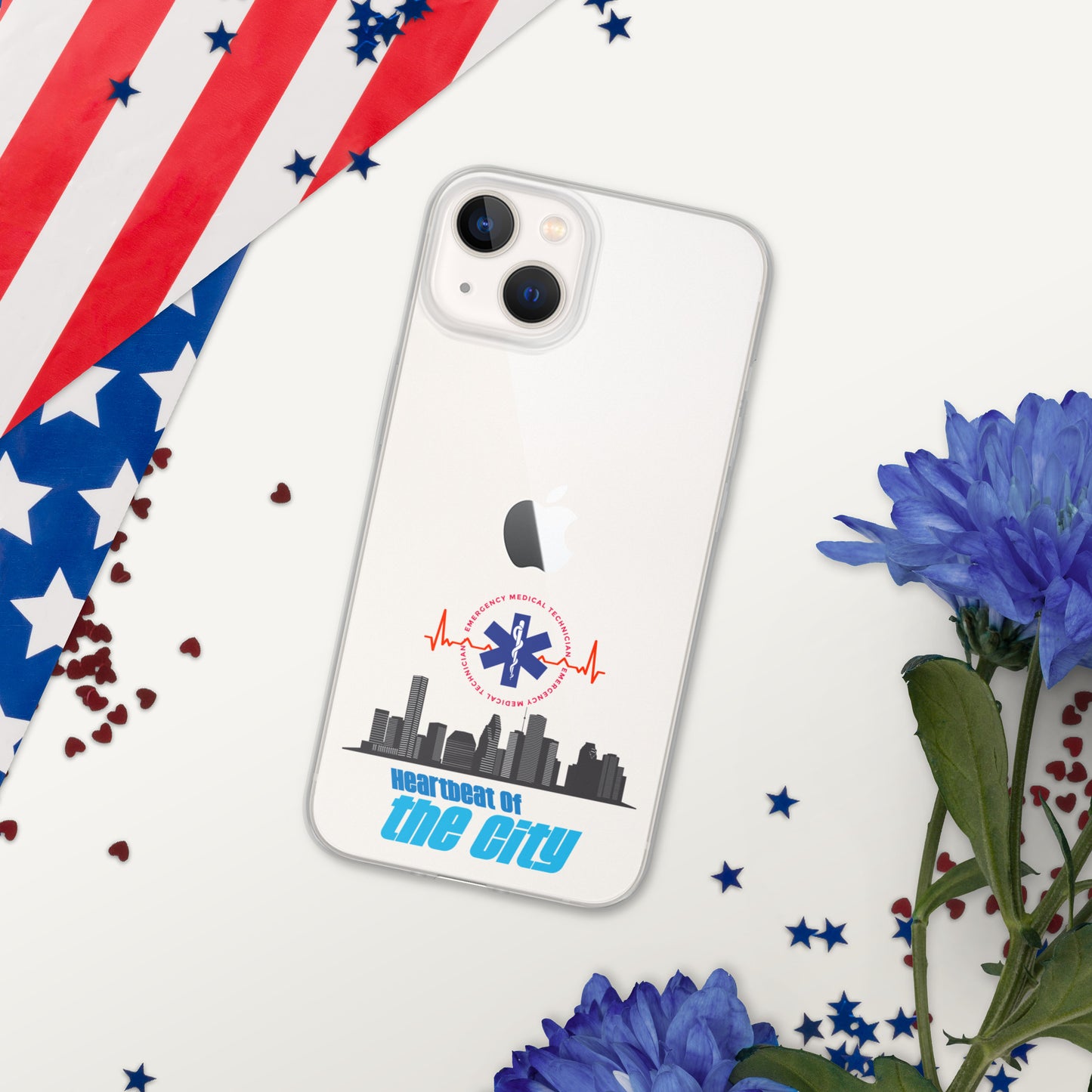 "Heartbeat of the City" Clear Case for iPhone®