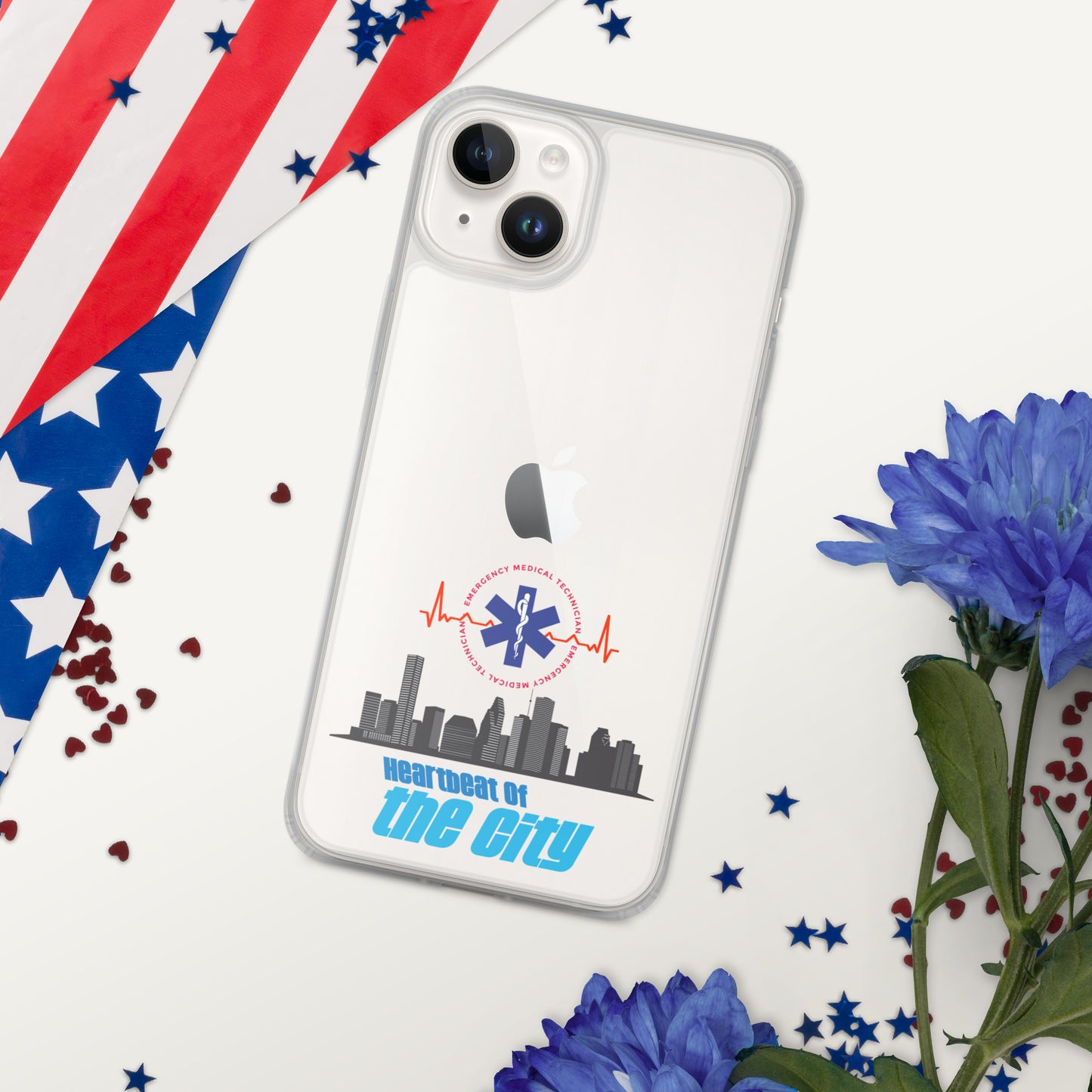 "Heartbeat of the City" Clear Case for iPhone®