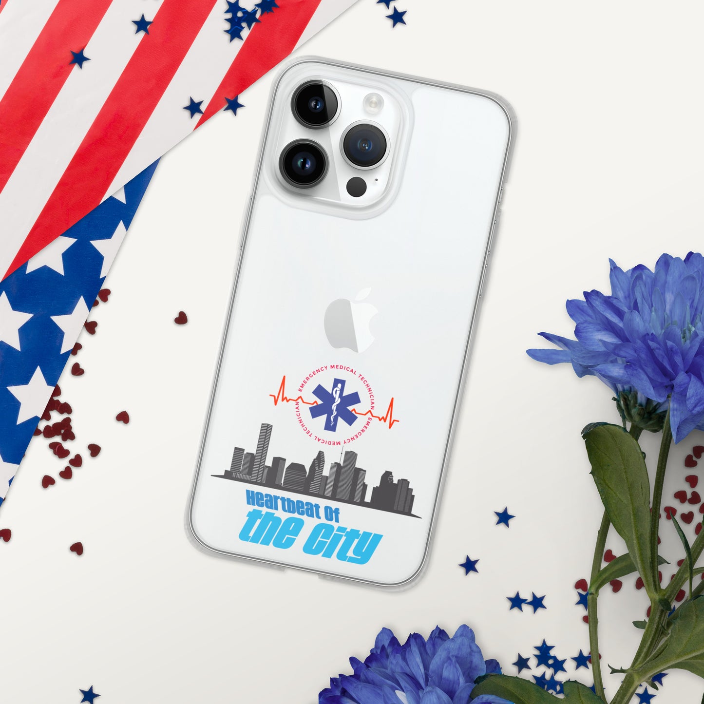 "Heartbeat of the City" Clear Case for iPhone®