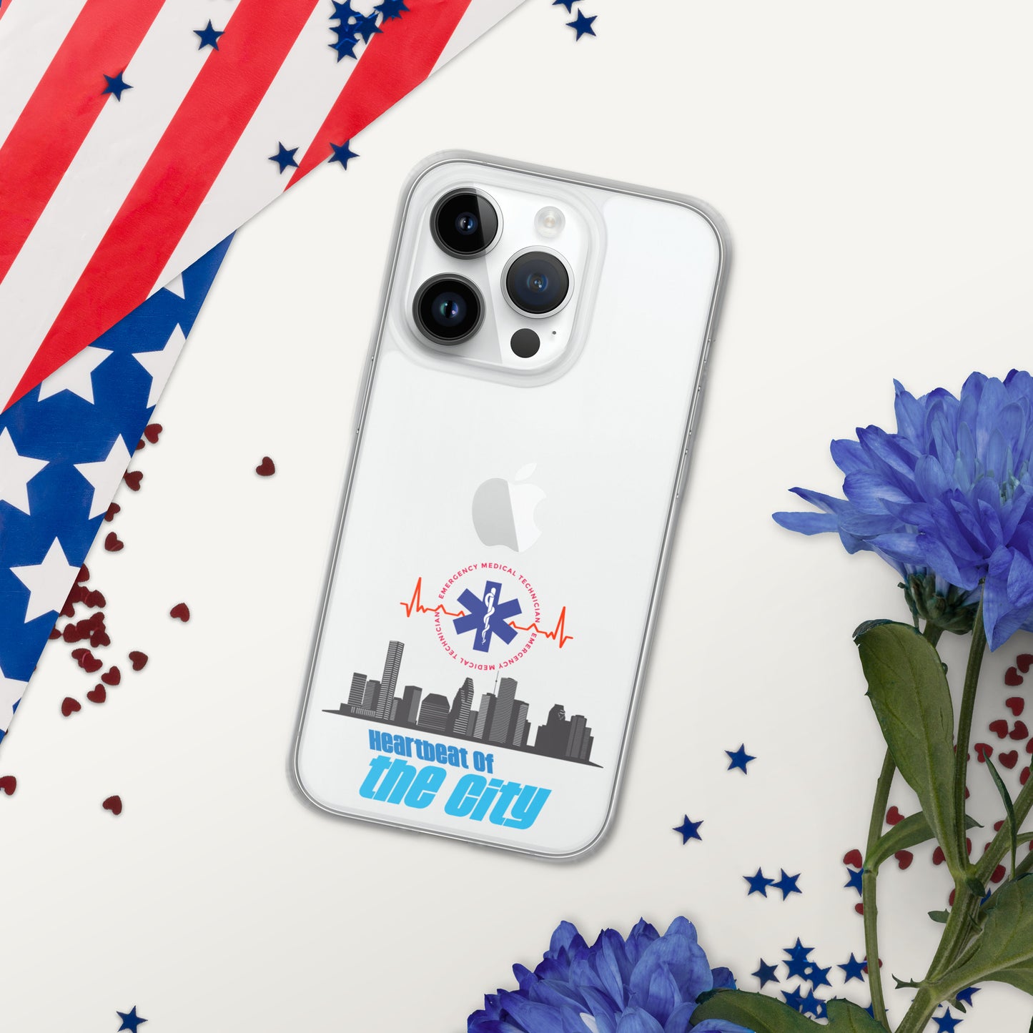 "Heartbeat of the City" Clear Case for iPhone®