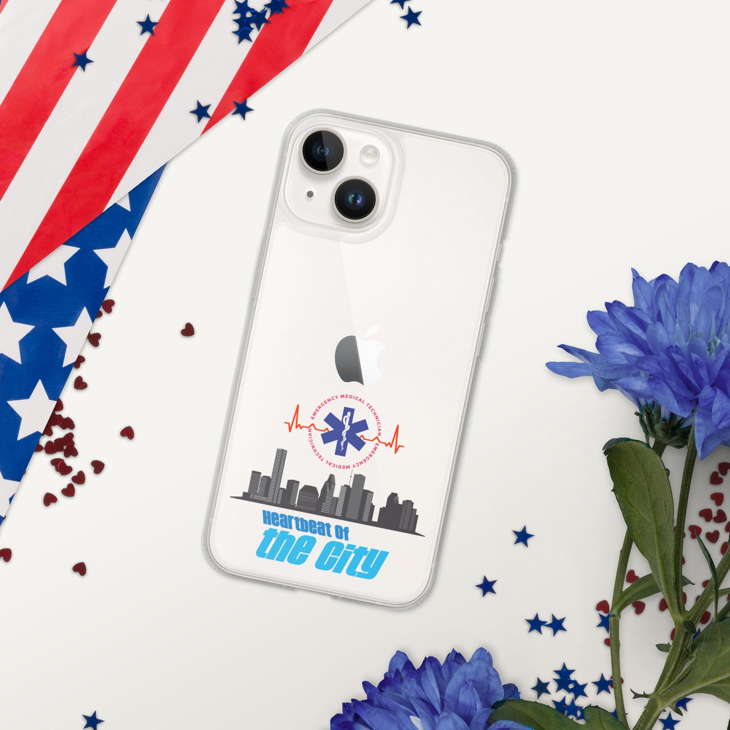 "Heartbeat of the City" Clear Case for iPhone®