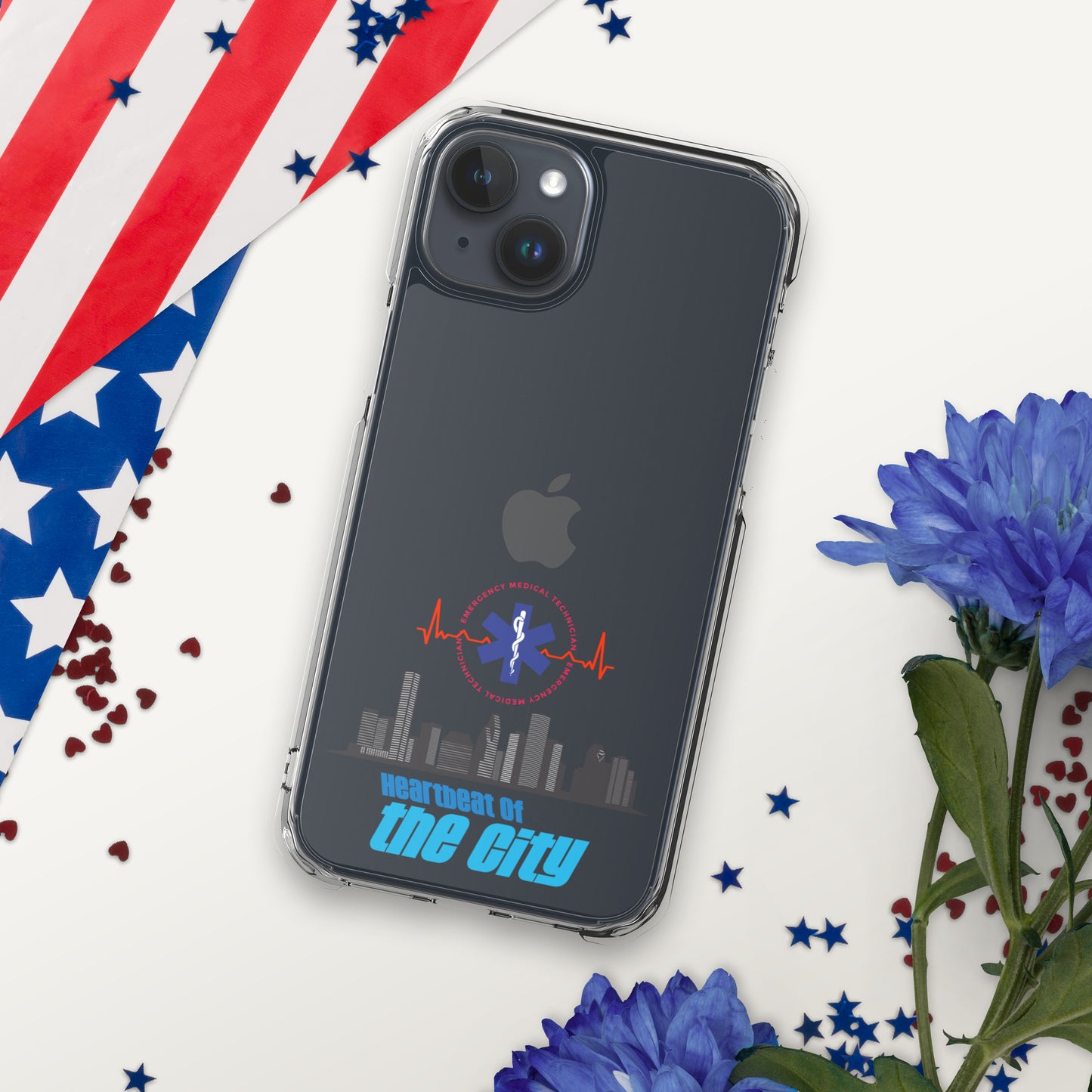 "Heartbeat of the City" Clear Case for iPhone®