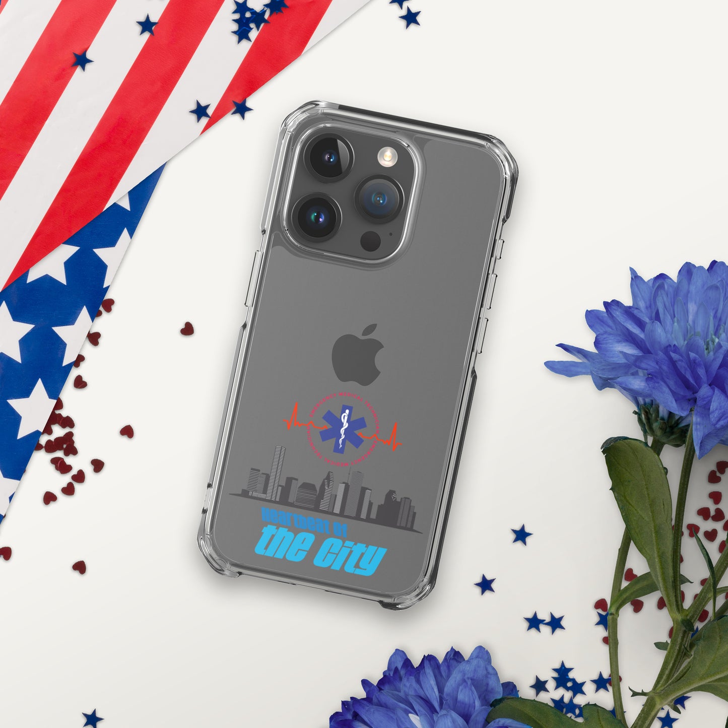 "Heartbeat of the City" Clear Case for iPhone®