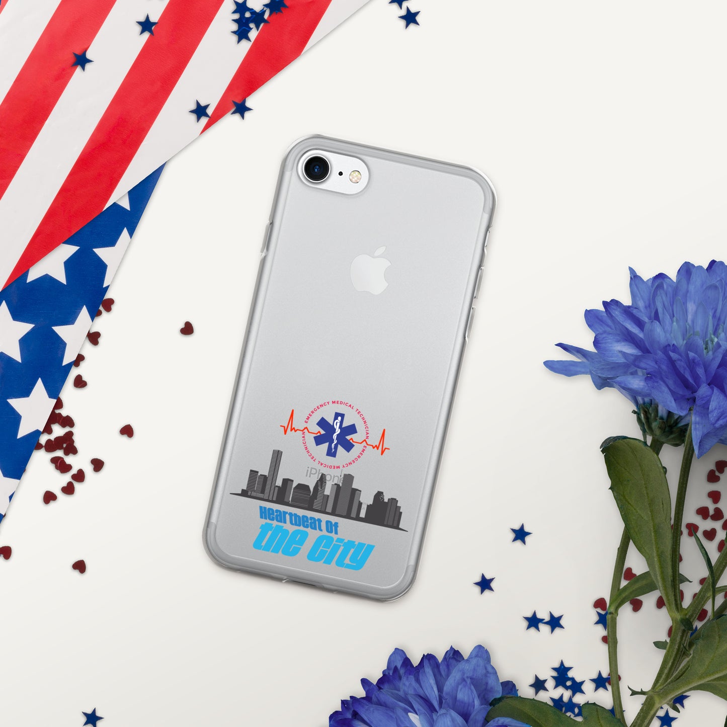 "Heartbeat of the City" Clear Case for iPhone®