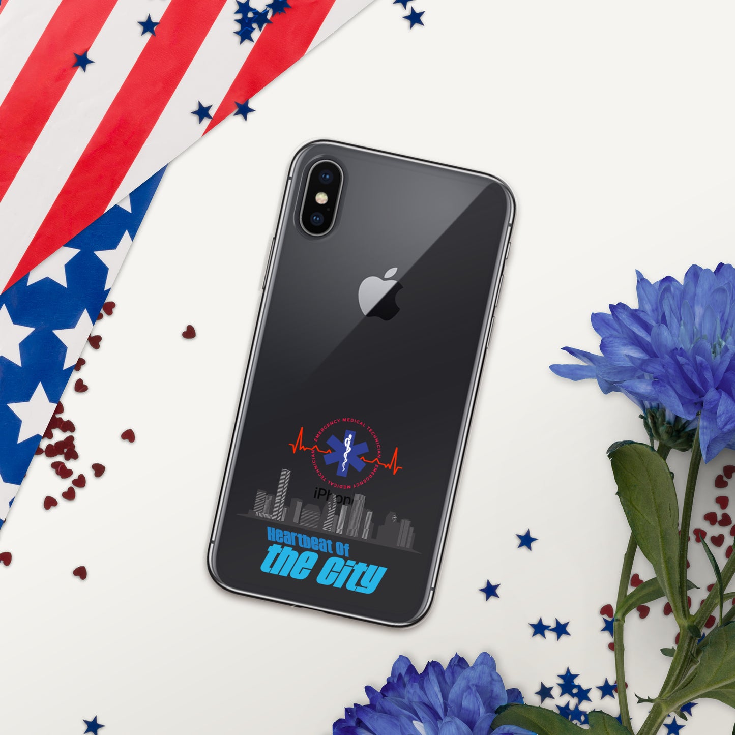 "Heartbeat of the City" Clear Case for iPhone®