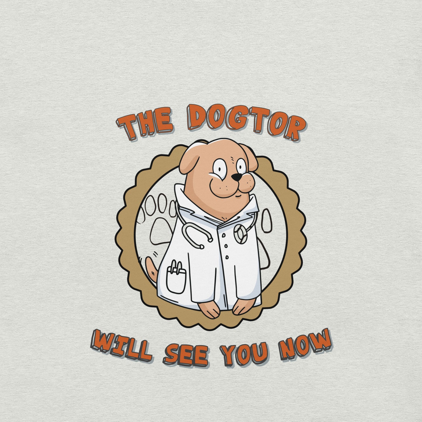 "The Dogtor..." Unisex t-shirt