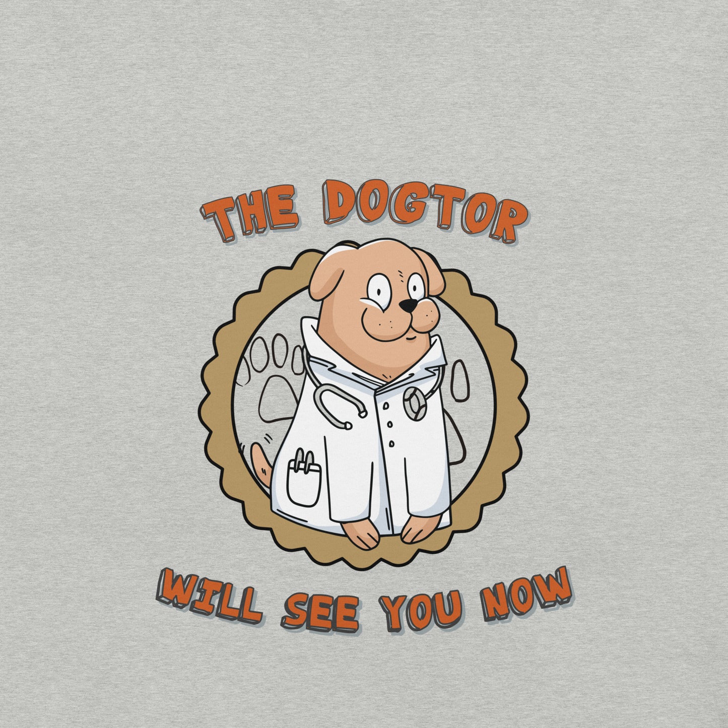 "The Dogtor..." Unisex t-shirt