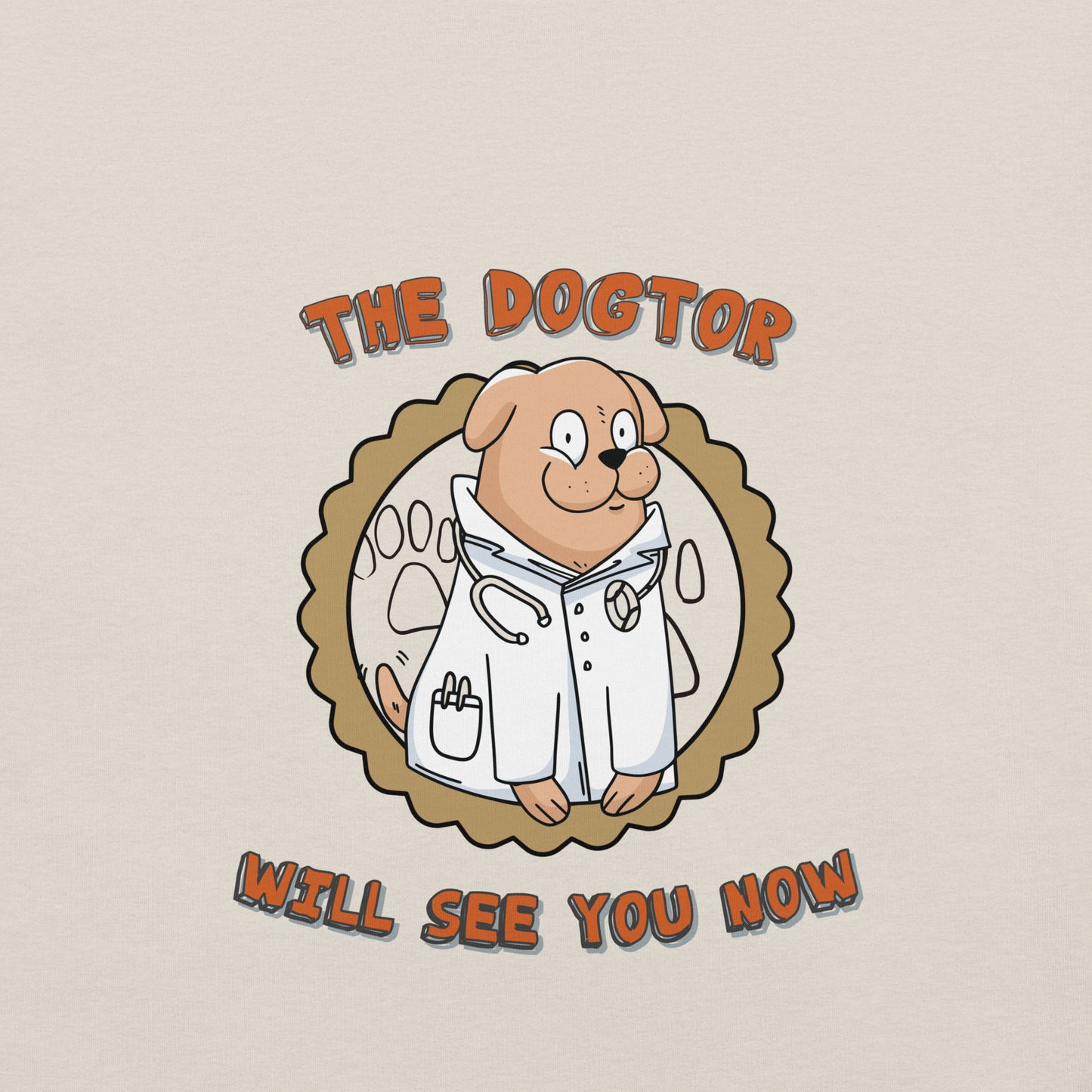 "The Dogtor..." Unisex t-shirt