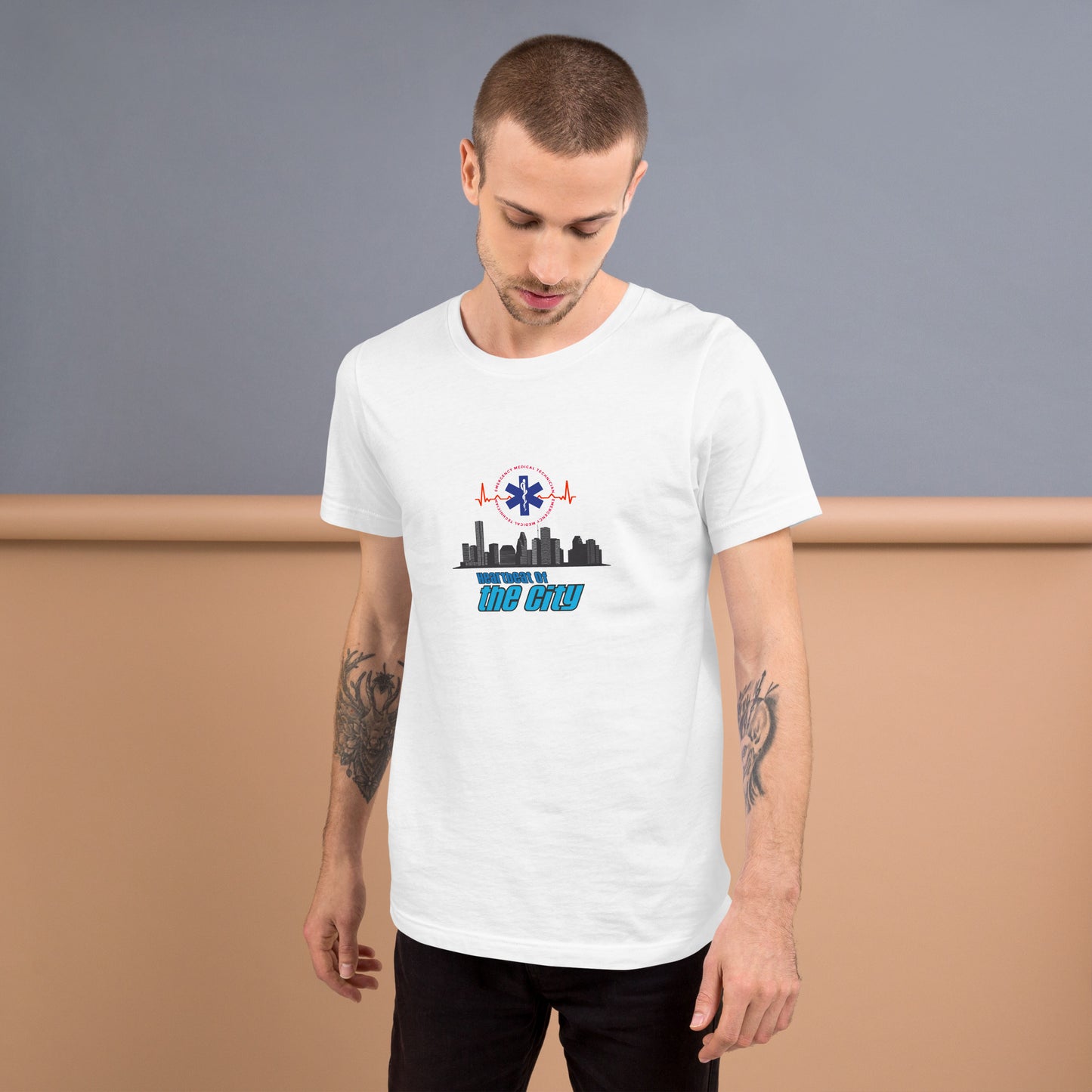 "Heartbeat of the City" Unisex t-shirt